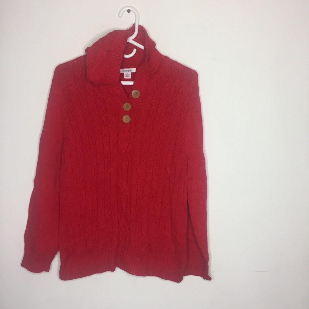Hampshire Studio XLarge Red Sweater